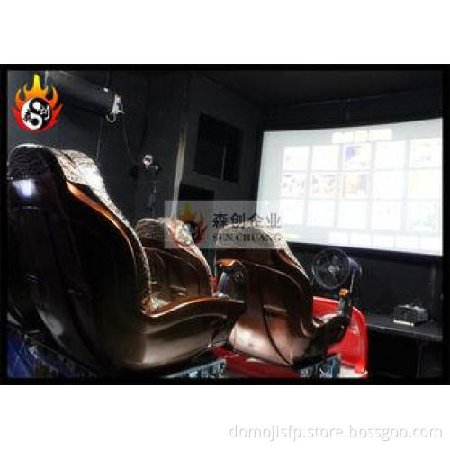 Luxury 5D Movie Theater Chairs with Hydraulic 6 Seats Cinem
